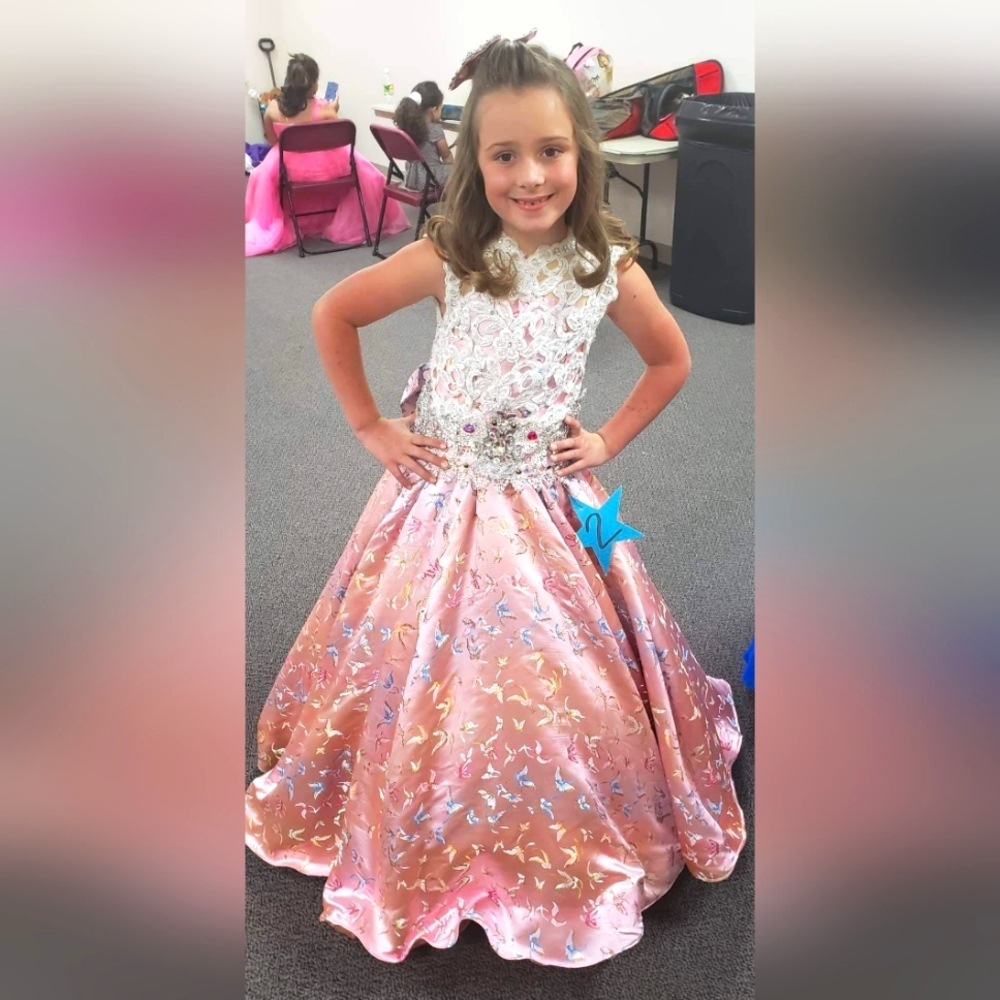 Custom Glitz Pageant Dress